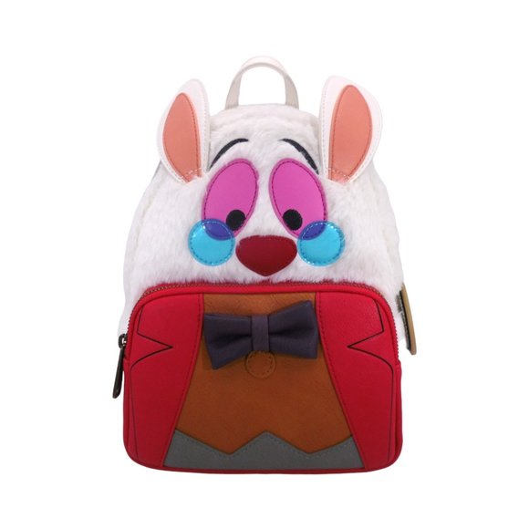 Loungefly Disney Alice in Wonderland White Rabbit Mini Backpack - Picture 1 of 10
